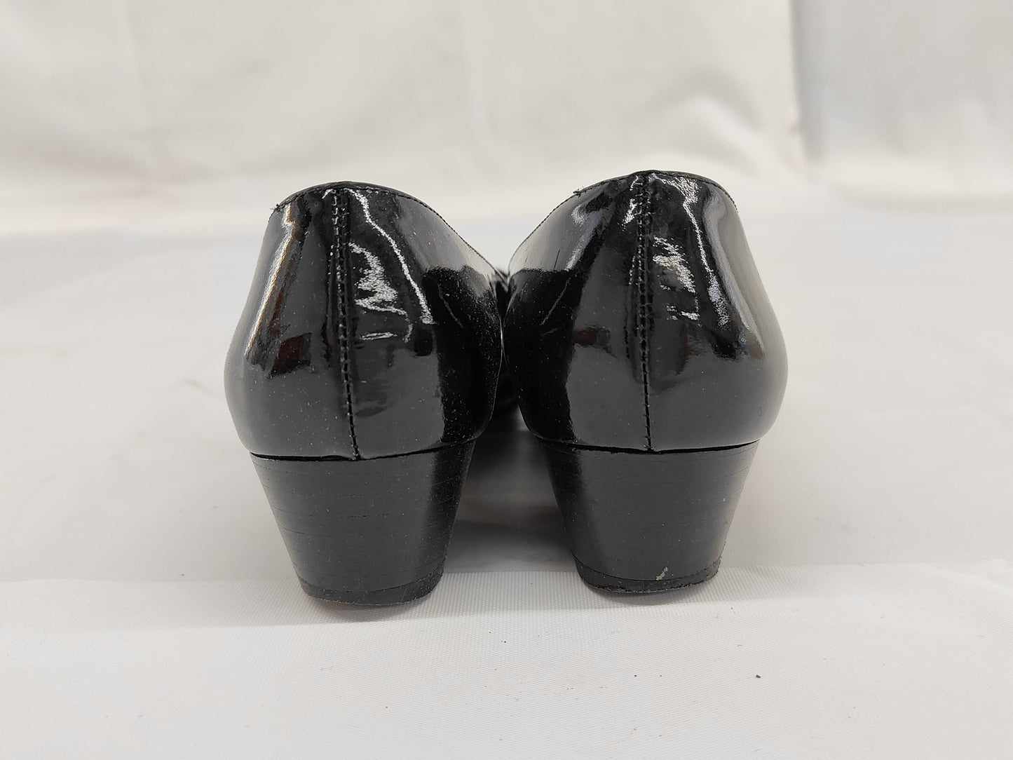 Salvatore Ferragamo Gold Pumps, Size 4.5