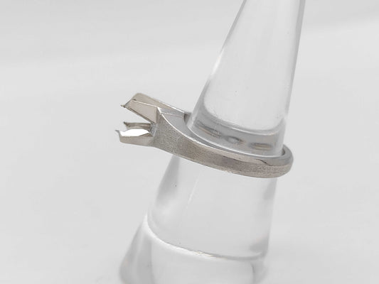 D0.905ct Pt900 11.6g Ring