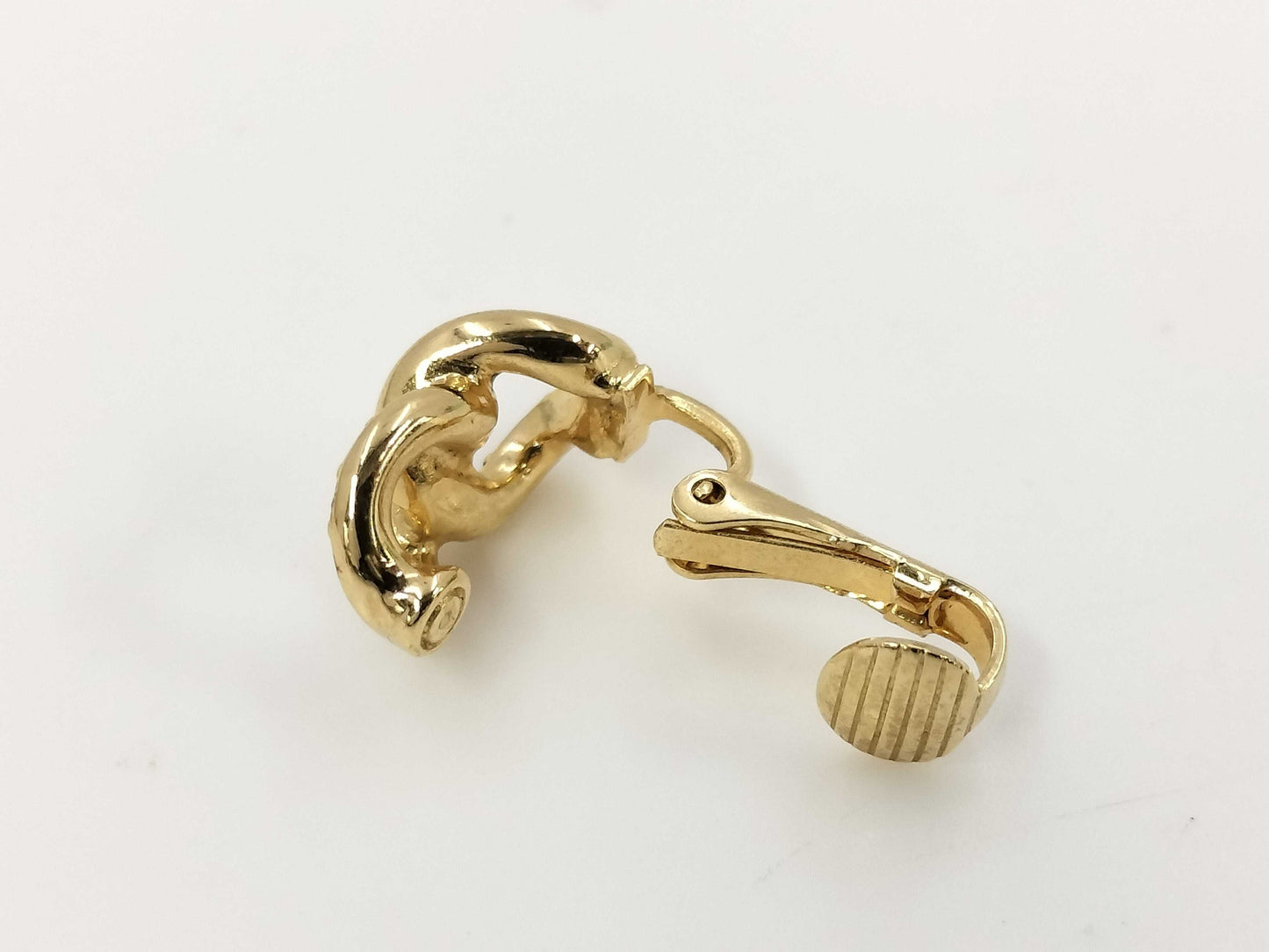 Dior GP Rhinestone Earrings Gold Earrings