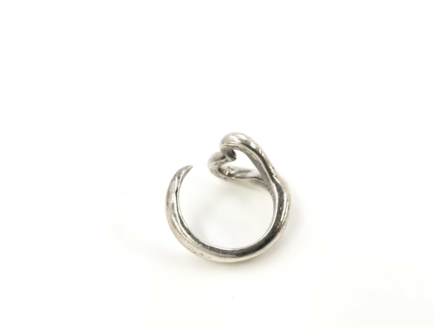 Tiffany & Co. SV925 Open Heart Ring Silver Ring
