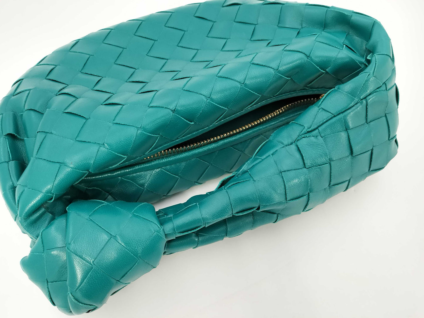 BOTTEGA VENETA B09587948S Lamb Leather/Calf Leather Mini The Jodie Handbag with Dust Bag