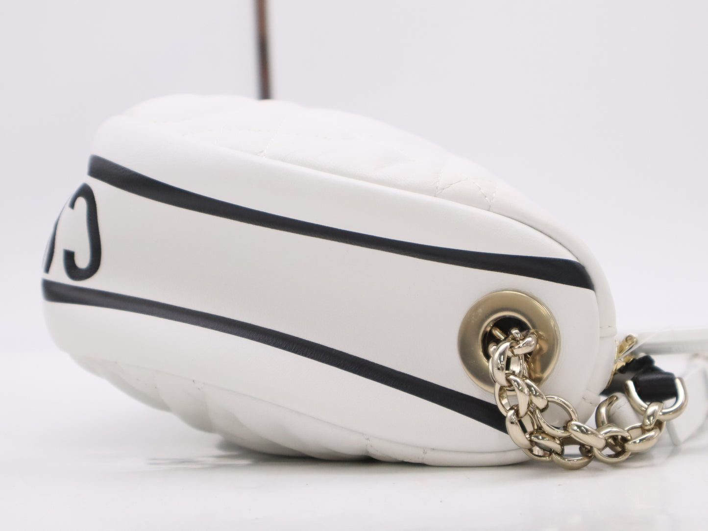 Dior VIBE Medium Hobo Cannage White Shoulder Bag