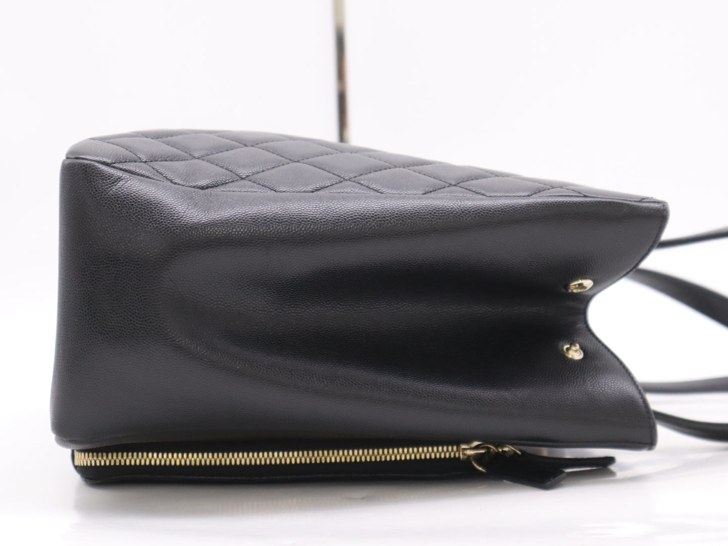 CHANEL Caviar Skin Cocomark Matrasse Business Affinity Tote Bag Black GD Fittings with Storage Bag Card Seal 23427878 Tote Bag