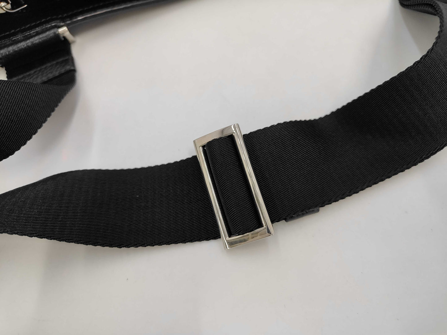 PRADA Leather Black Shoulder Bag