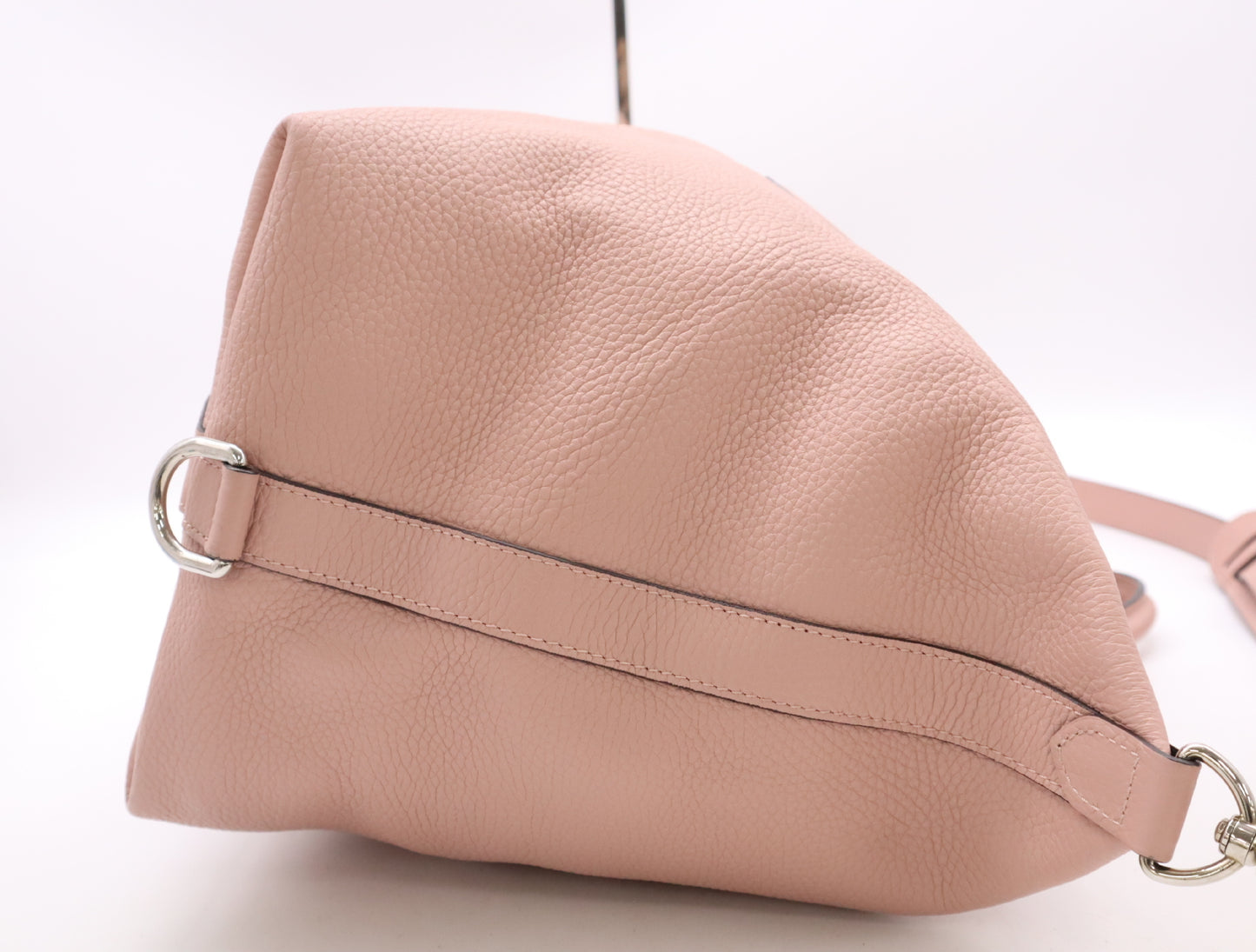 LOUIS VUITTON M50279 Tryon Leather Astralis Magnolia Boston Bag with Shoulder Strap, Cadena Key, 2 Keys, Name Tag