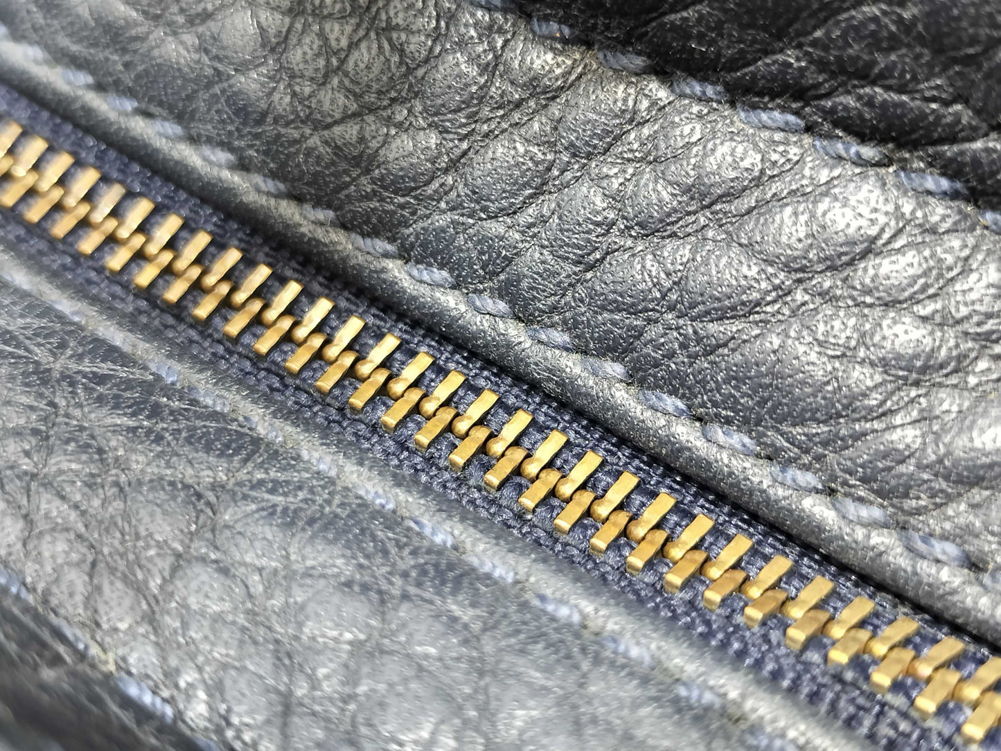 COACH Old Coach 2-way Handbag Navy Excellent Condition Handbag