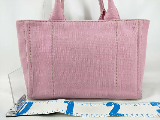 PRADA Canapa 2-way Pink Tote Bag 1BG439 with Warranty