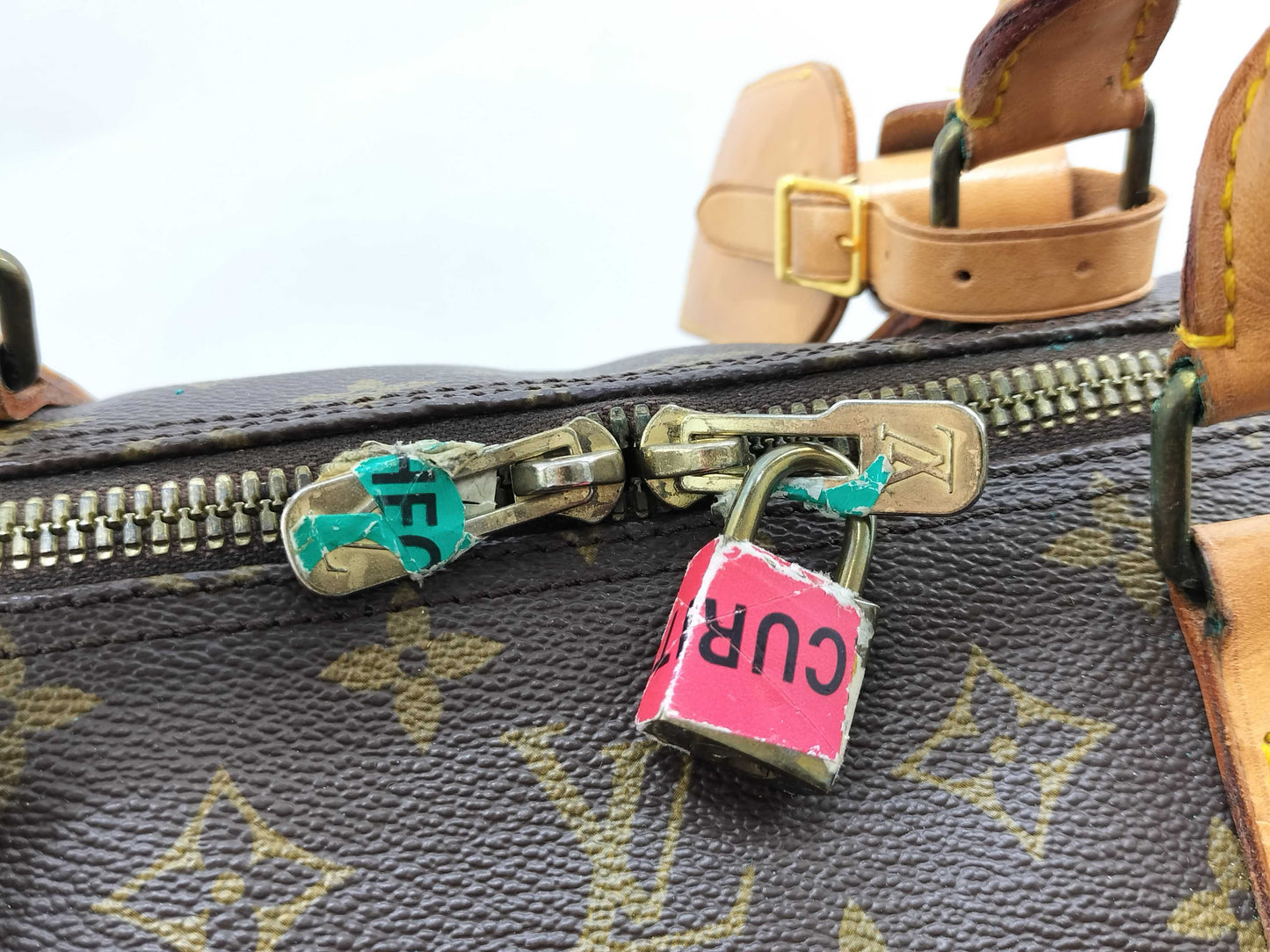 LOUIS VUITTON Monogram Vuitton Monogram Keypol 60 841SA Boston Bag