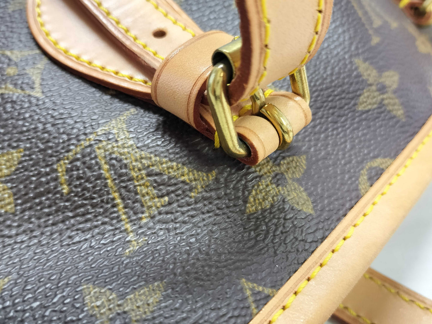 LOUIS VUITTON Monogram LV Bucket PM Tote Bag