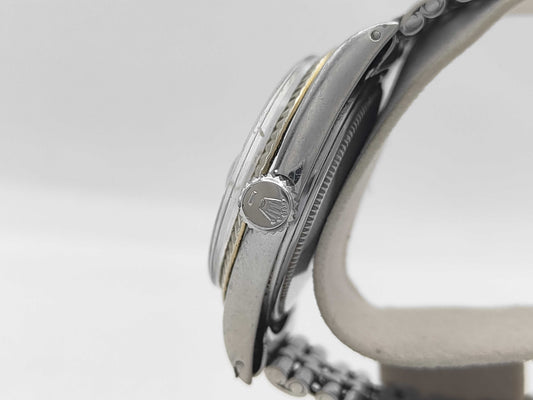 ROLEX 1601 Silver Dial Men's Watch