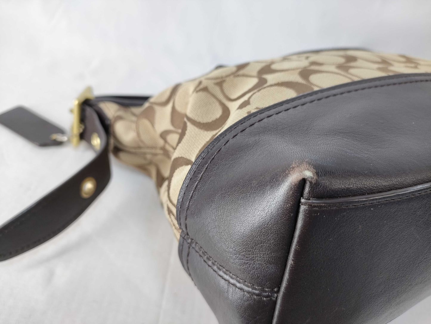 COACH Signature Shoulder Bag Shoulder Bag