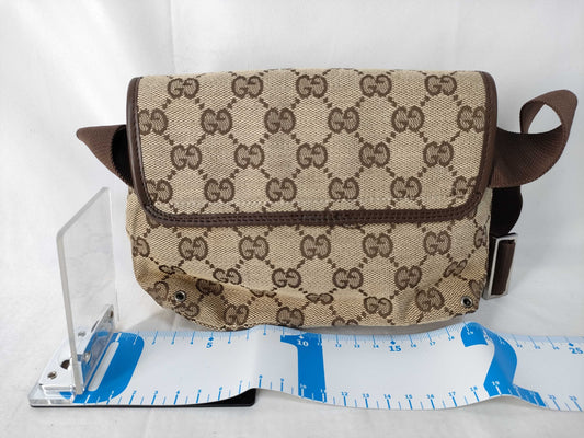 GUCCI GG Canvas Waist Bag