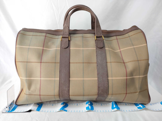 BURBERRY Nova Check Boston Bag