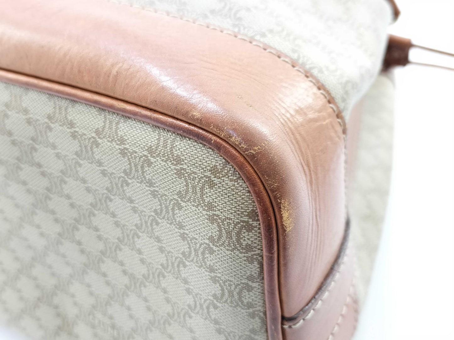 CELINE Macadam Drawstring Shoulder Bag Shoulder Bag Shoulder Bag