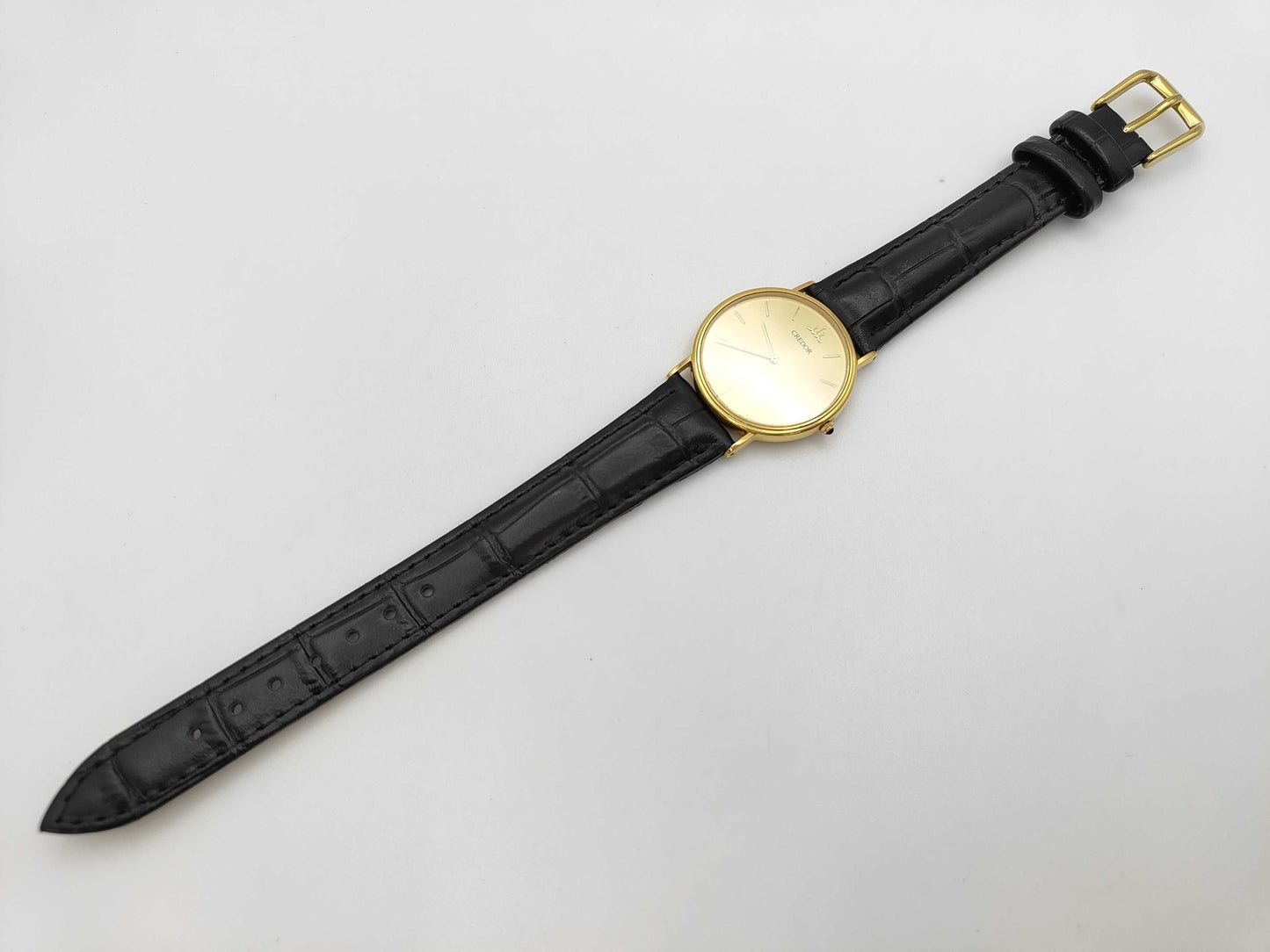 SEIKO Credor 5A74-0140 8N0008 Quartz K18 Women's Watch