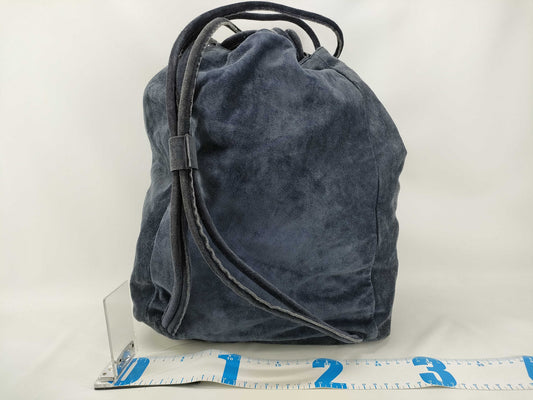 PRADA Prada Backpack Suede Bag Shoulder Bag