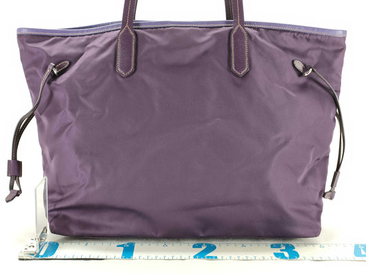 PRADA Nylon Prada Nylon Tote Bag Purple Tote Bag