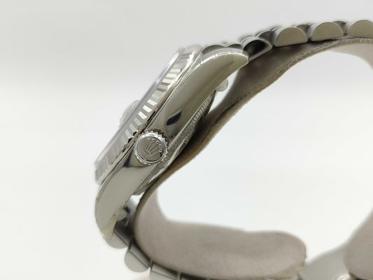 ROLEX 116234 D459102 Silver Concentric Dial Jubilee Breath Men's Watch