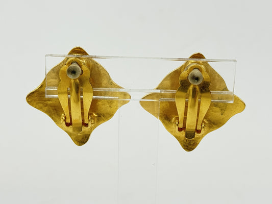 CHANEL 95A Cocomark Earrings