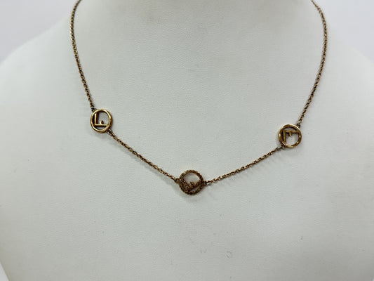 FENDI Fendi F's Necklace Necklace