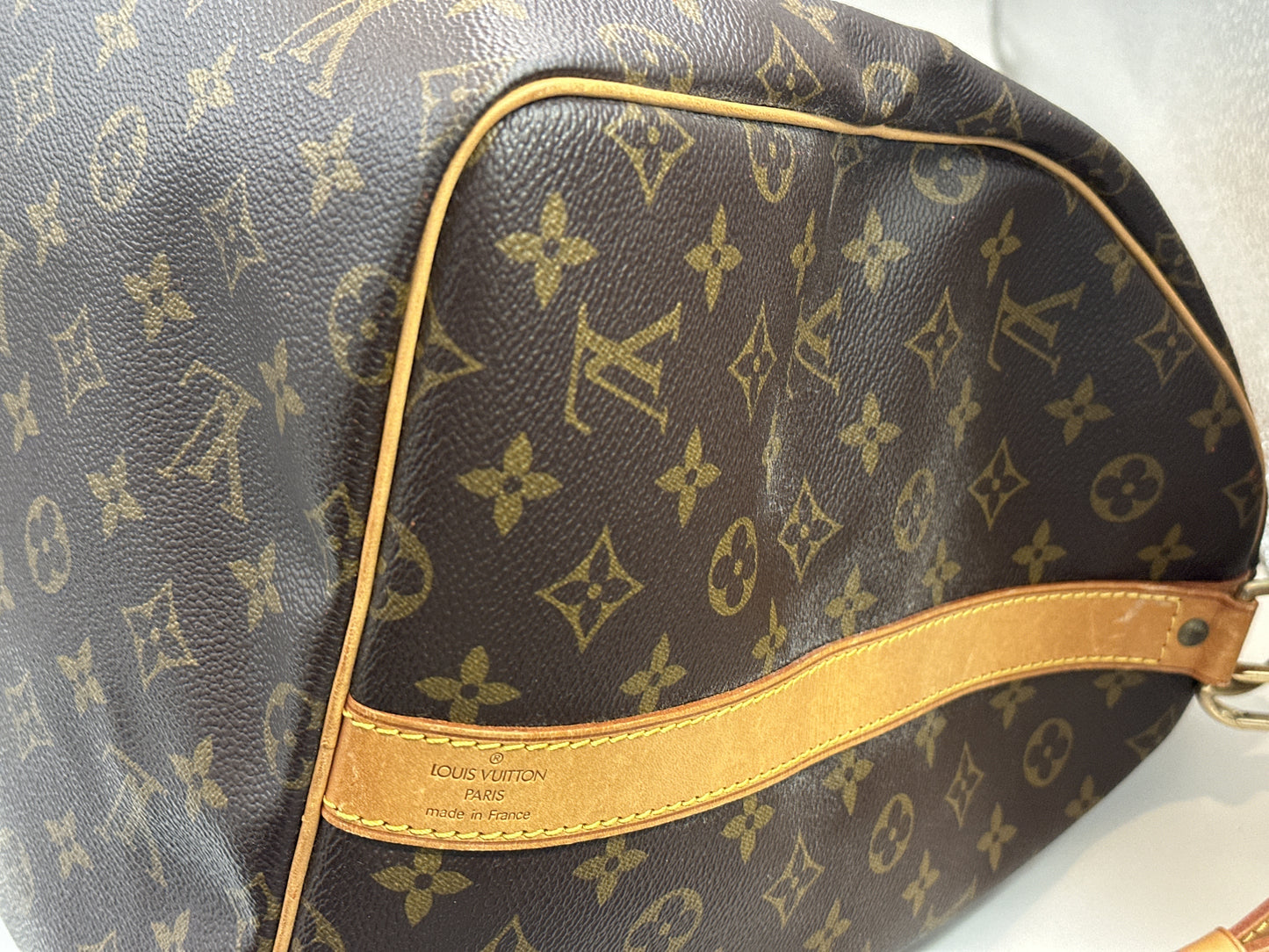 LOUIS VUITTON LV Key Polvangliere 55 Boston Bag Boston Bag