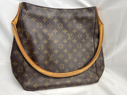 LOUIS VUITTON Monogram Looping GM Shoulder Bag Handbag