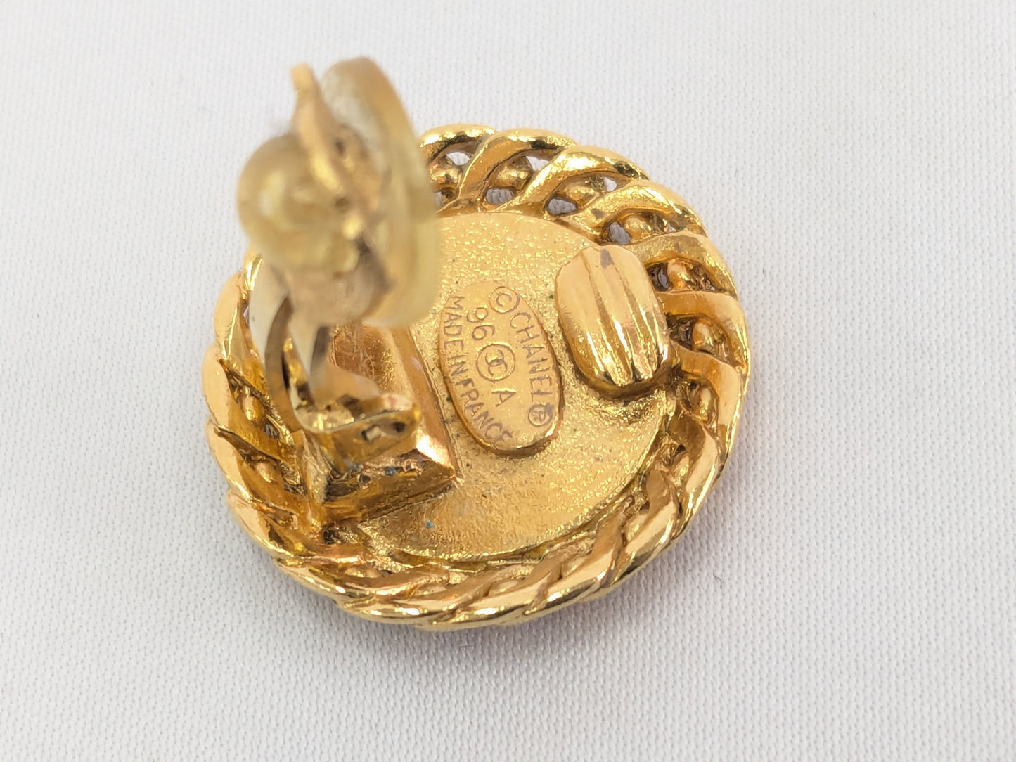 CHANEL Mademoiselle Earrings with Rice Earrings