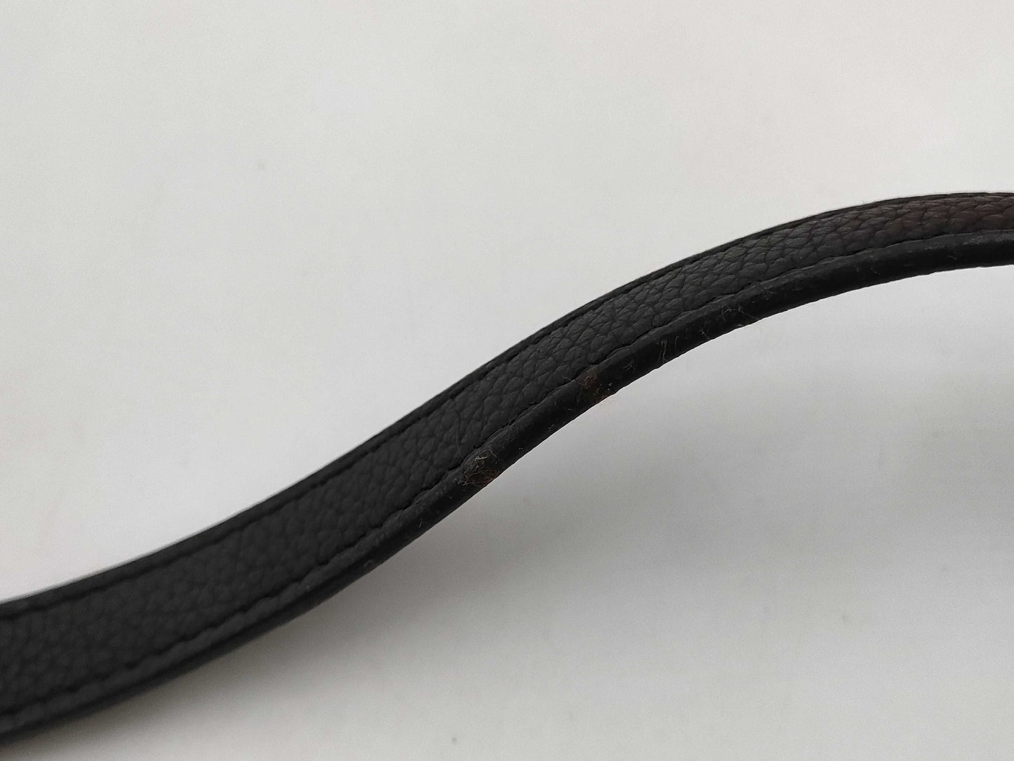 HERMES Kelly 32 Inseam Trion Black Gold Fittings □J Handbag