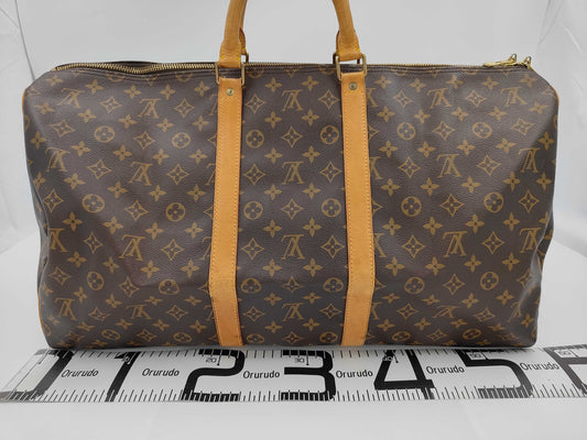 LOUIS VUITTON Louis Vuitton Monogram Keepall 60 Boston Bag