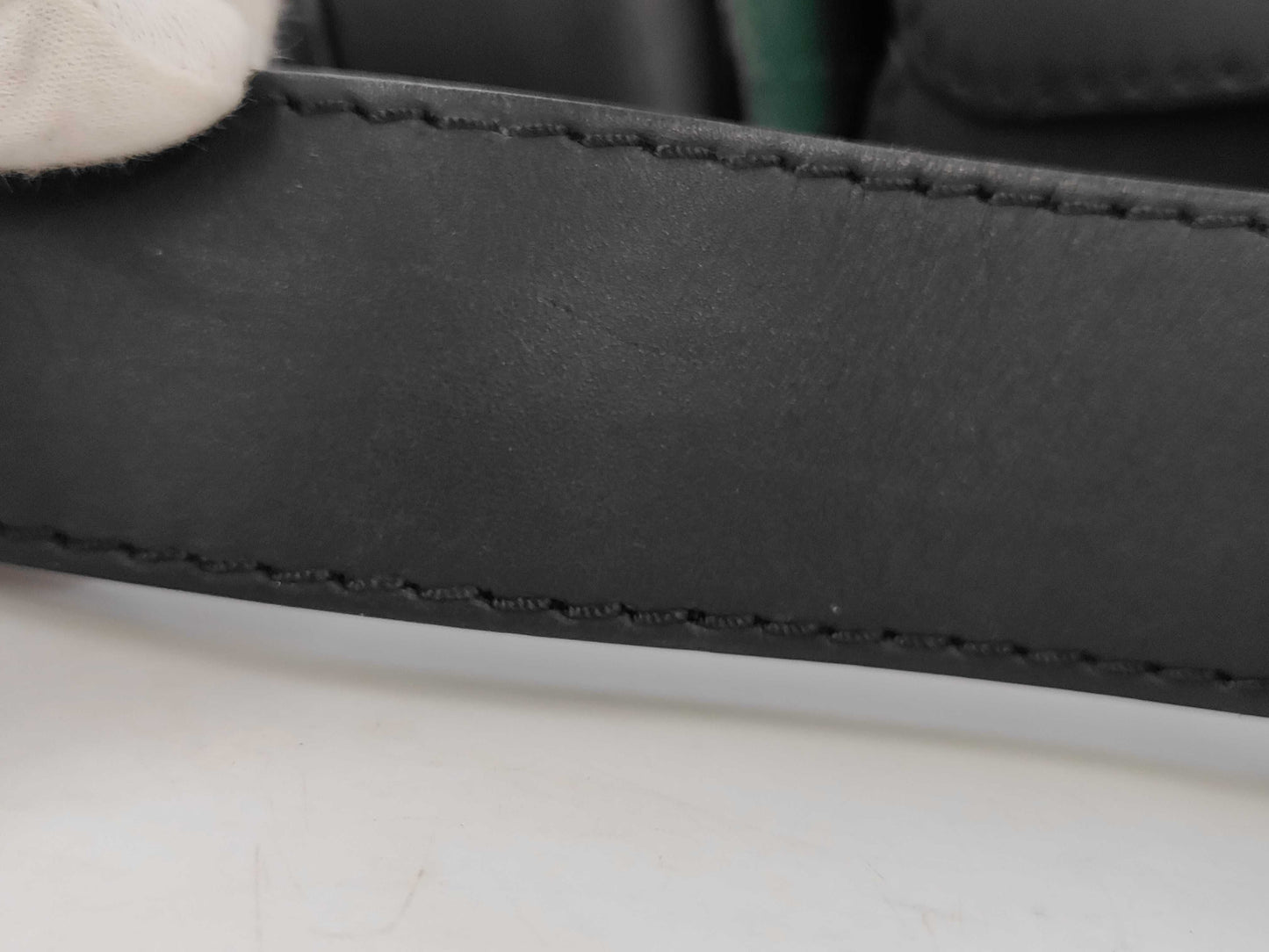 BURBERRY Leather Handbag with Pouch Shoulder Bag