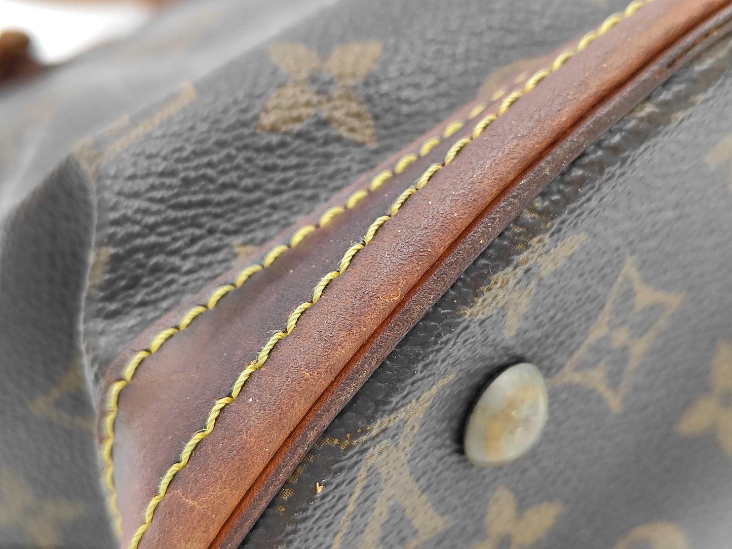 LOUIS VUITTON Louis Vuitton Monogram Bucket PM Handbag