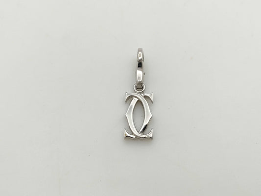 Cartier 2C Charm, WG 750, 2.7g Pendant Top