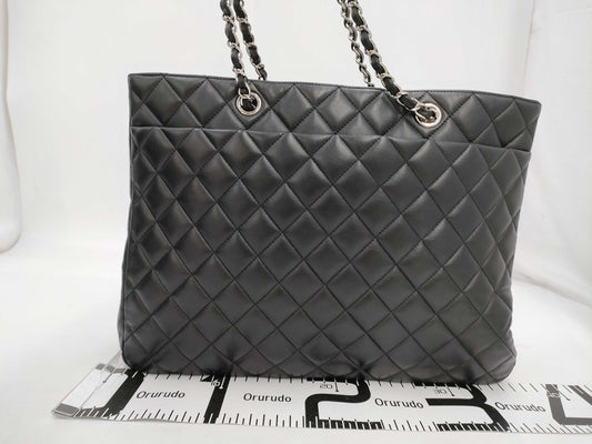 CHANEL Matlasse Black Tote Bag