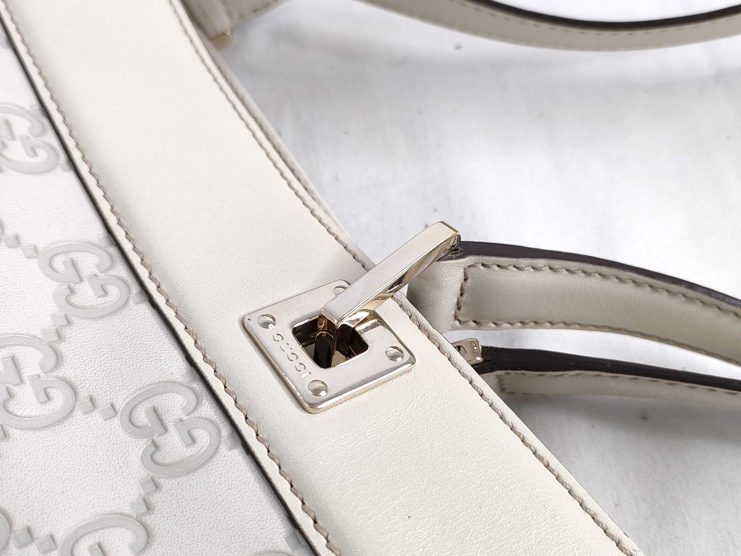 GUCCI Guccissima Gucci GUCCI Shima Tote Bag Leather Tote Bag