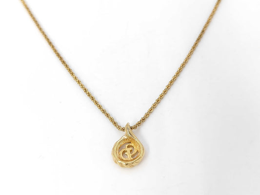 Dior CD logo necklace