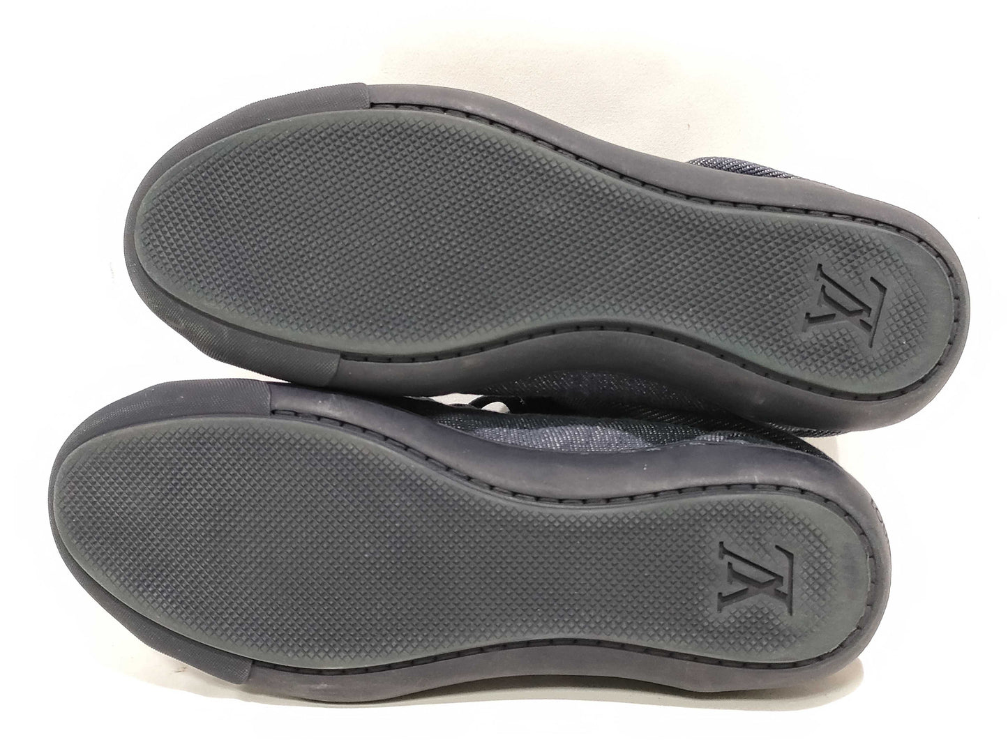 LOUIS VUITTON Monogram Denim LV Sneakers