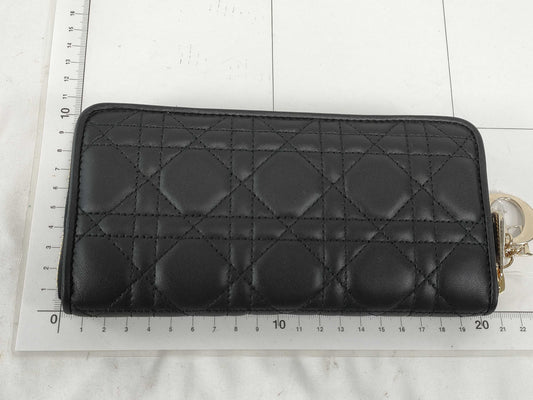 Dior Lady Dior Voyageur Round Zip Long Wallet S0007ONMJ Wallet