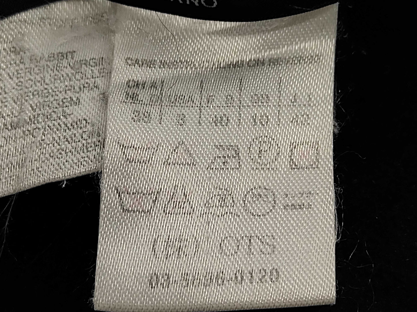 MaxMara Cutie Amano, size 42, cashmere blend long coat with belt