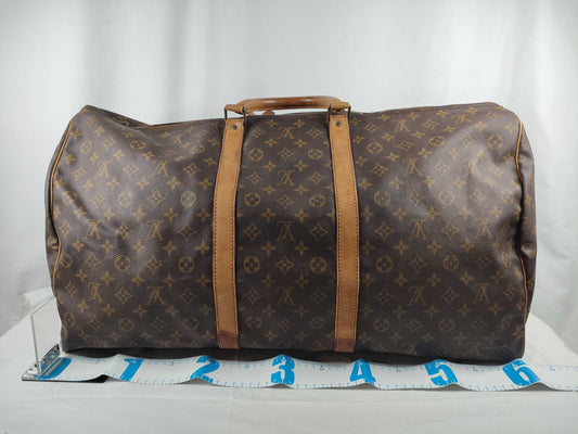 LOUIS VUITTON Monogram Keepall 60 Boston Bag
