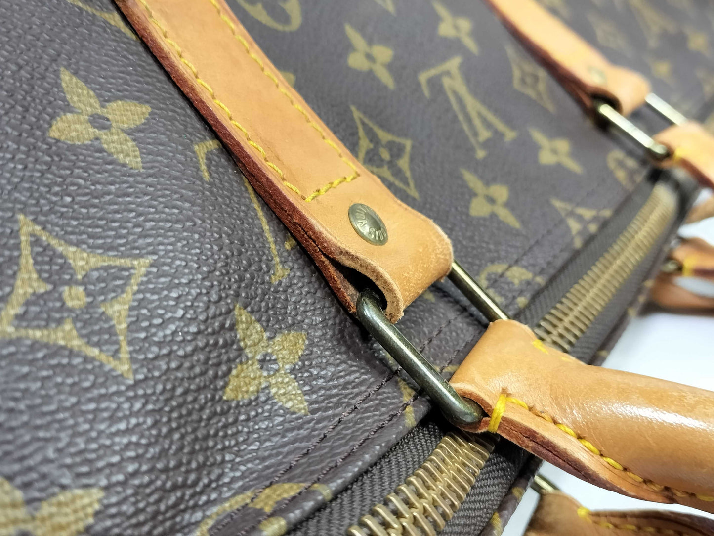 LOUIS VUITTON Monogram Louis Vuitton Monogram M41424 Keepall 55 Boston Bag Boston Bag