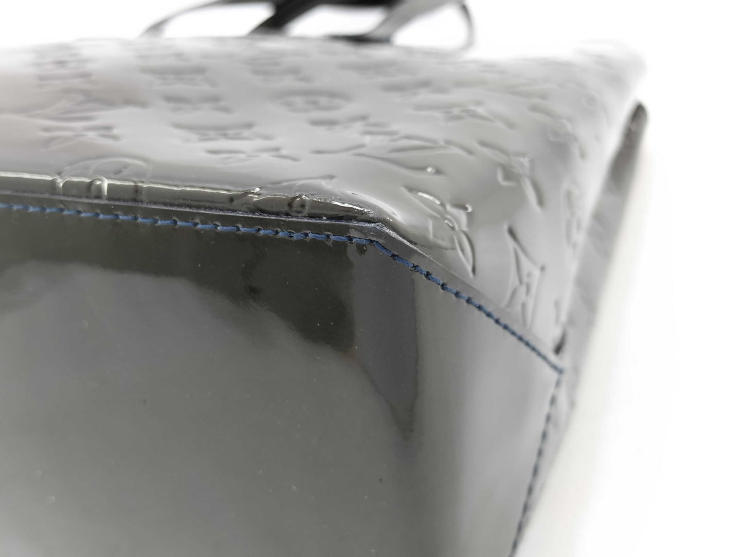 LOUIS VUITTON Vernis Wilshire MM M91645 Handbag Tote Bag