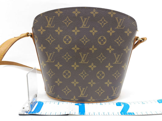 LOUIS VUITTON Monogram M51290 Drouot Shoulder Bag