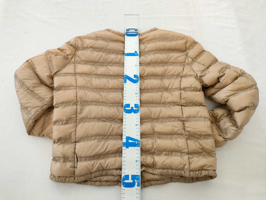 MONCLER MONCLER Women's Down Beige Jacket