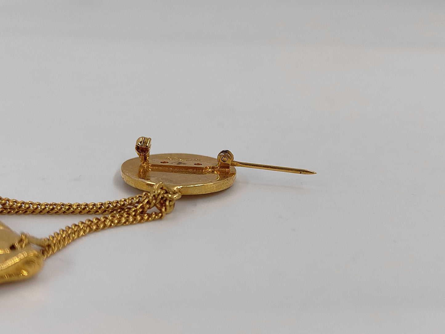 CHANEL Matelasse Motif Brooch