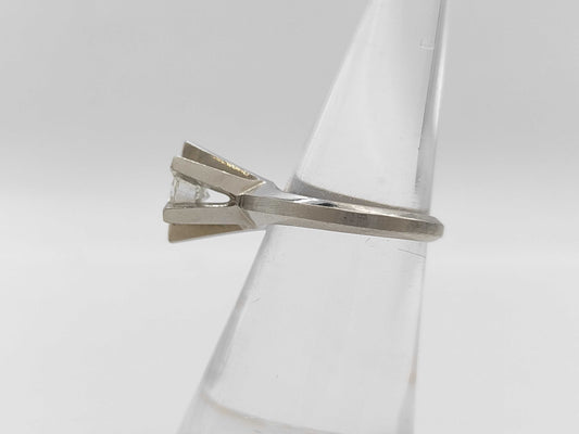 D1.21ct Pt900 8.9g Ring