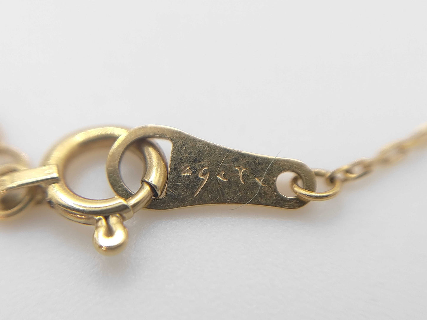 agete D0.05ct K18 0.7g Bracelet/Bangle