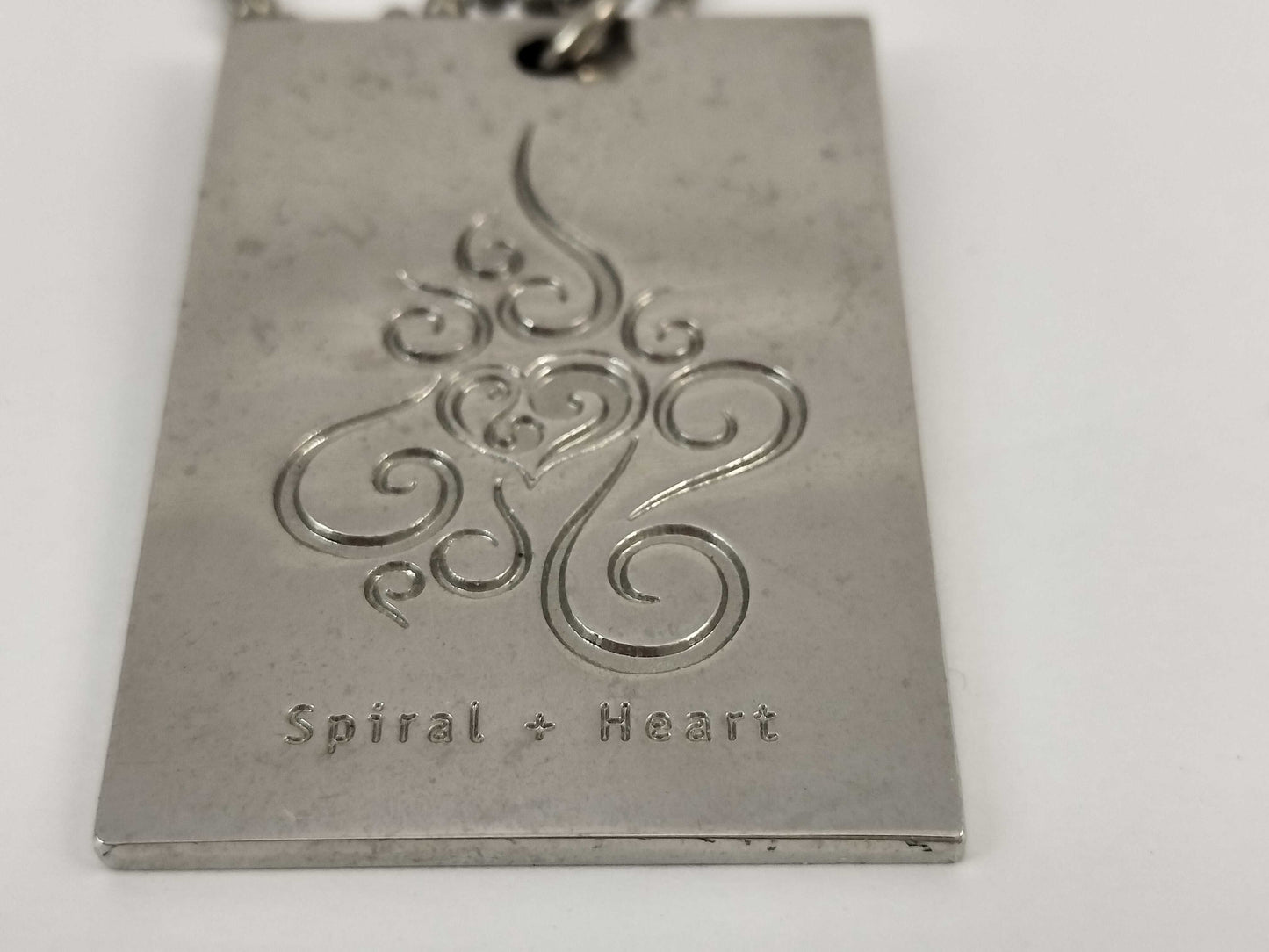 ZIPPO Spiral Heart Necklace