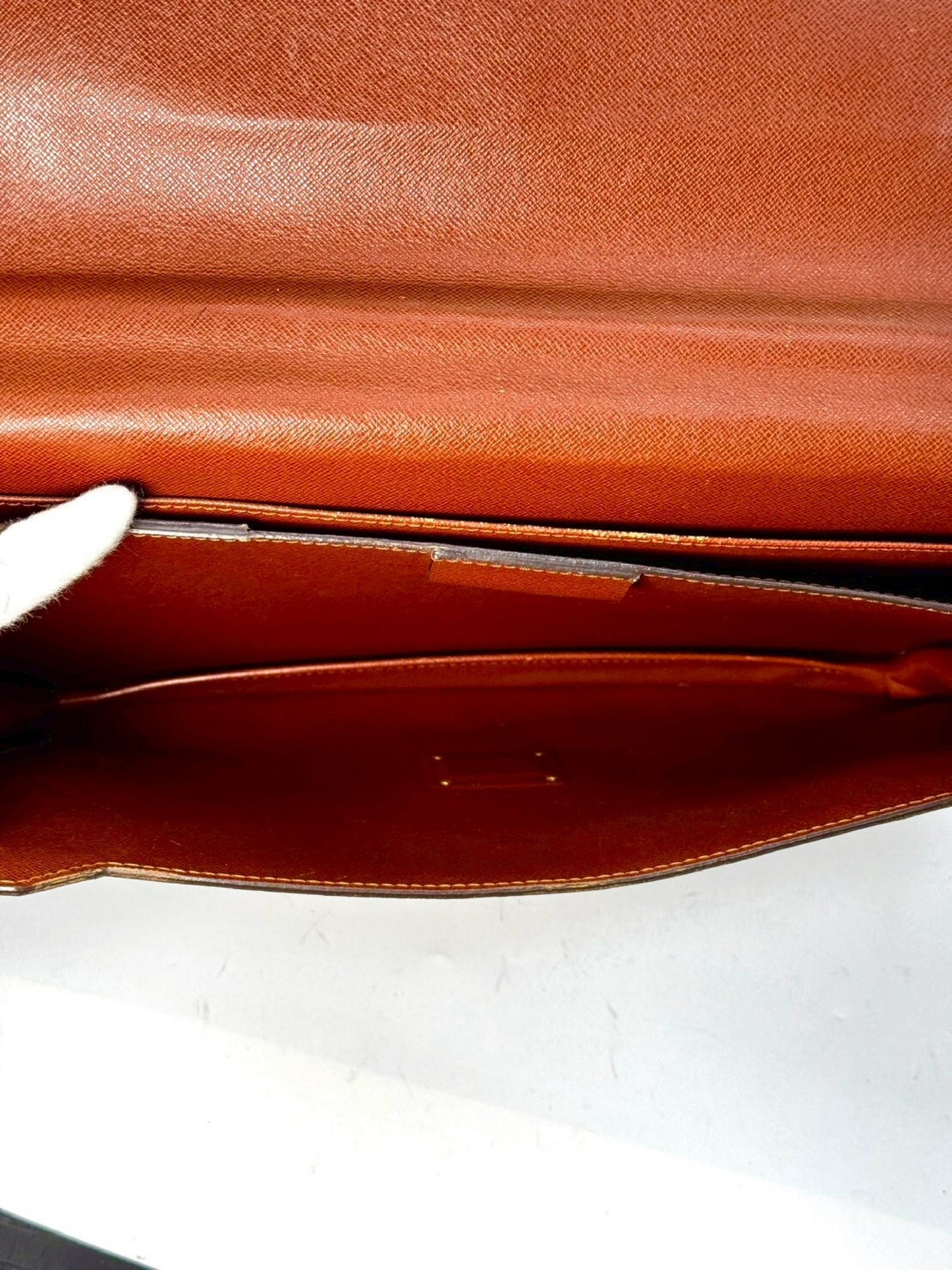 LOUIS VUITTON Monogram Serviette Consaie Briefcase Hand Business Bag