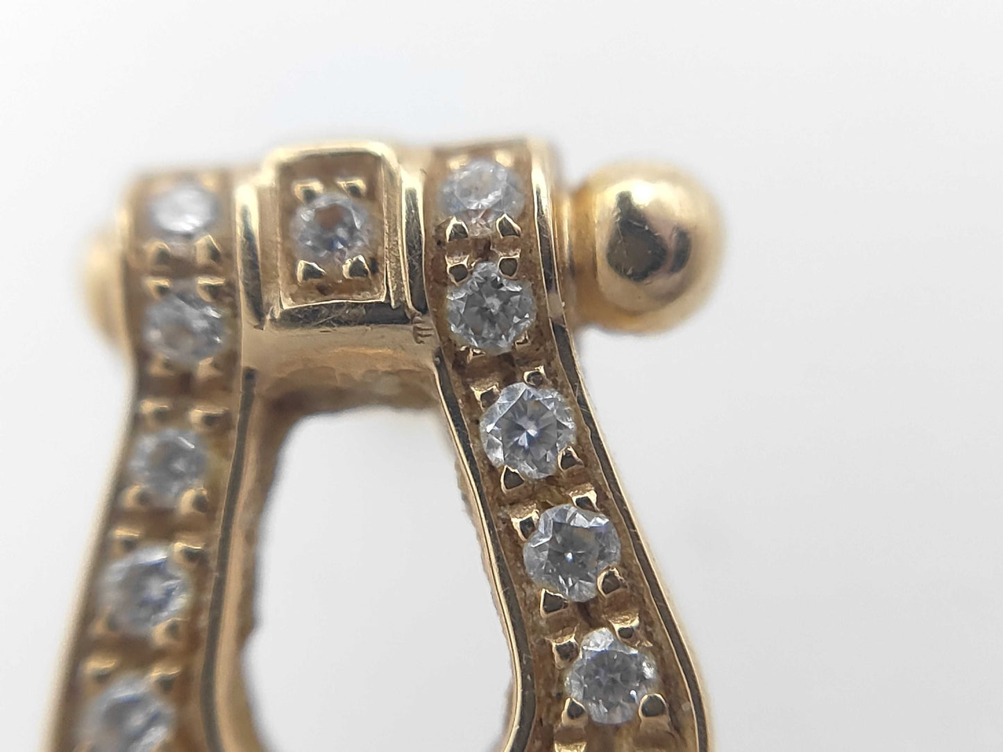 FRED Force 10 Diamond Au750 1.3g Earrings