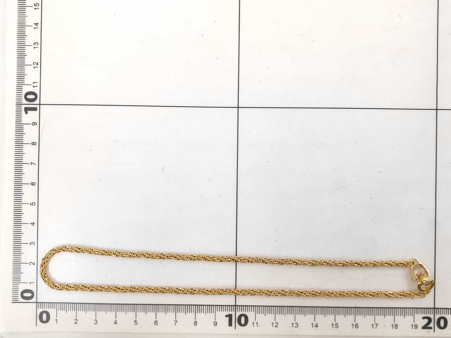 Dior Twisted Rope Necklace, Gold